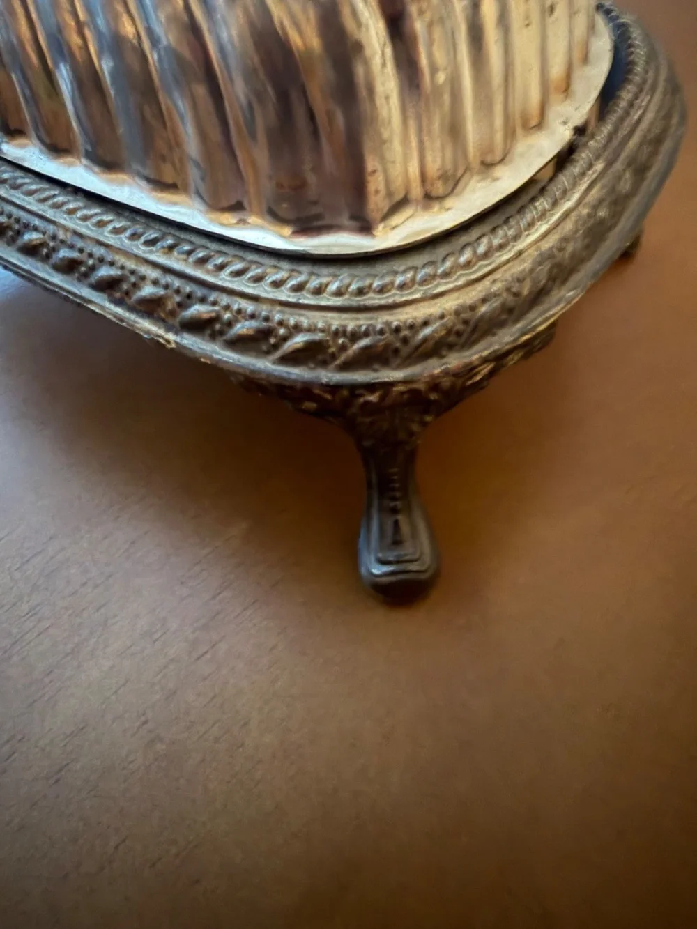 Vintage butter dish